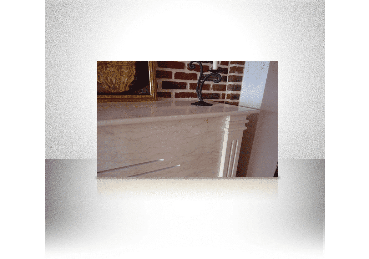 honed marble