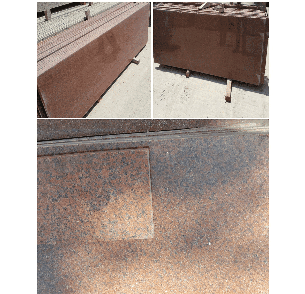 Granit slabs