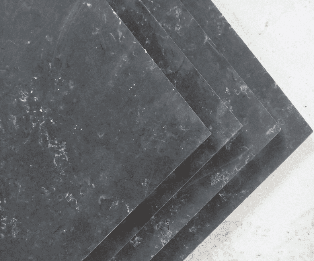 Grey honed limestone