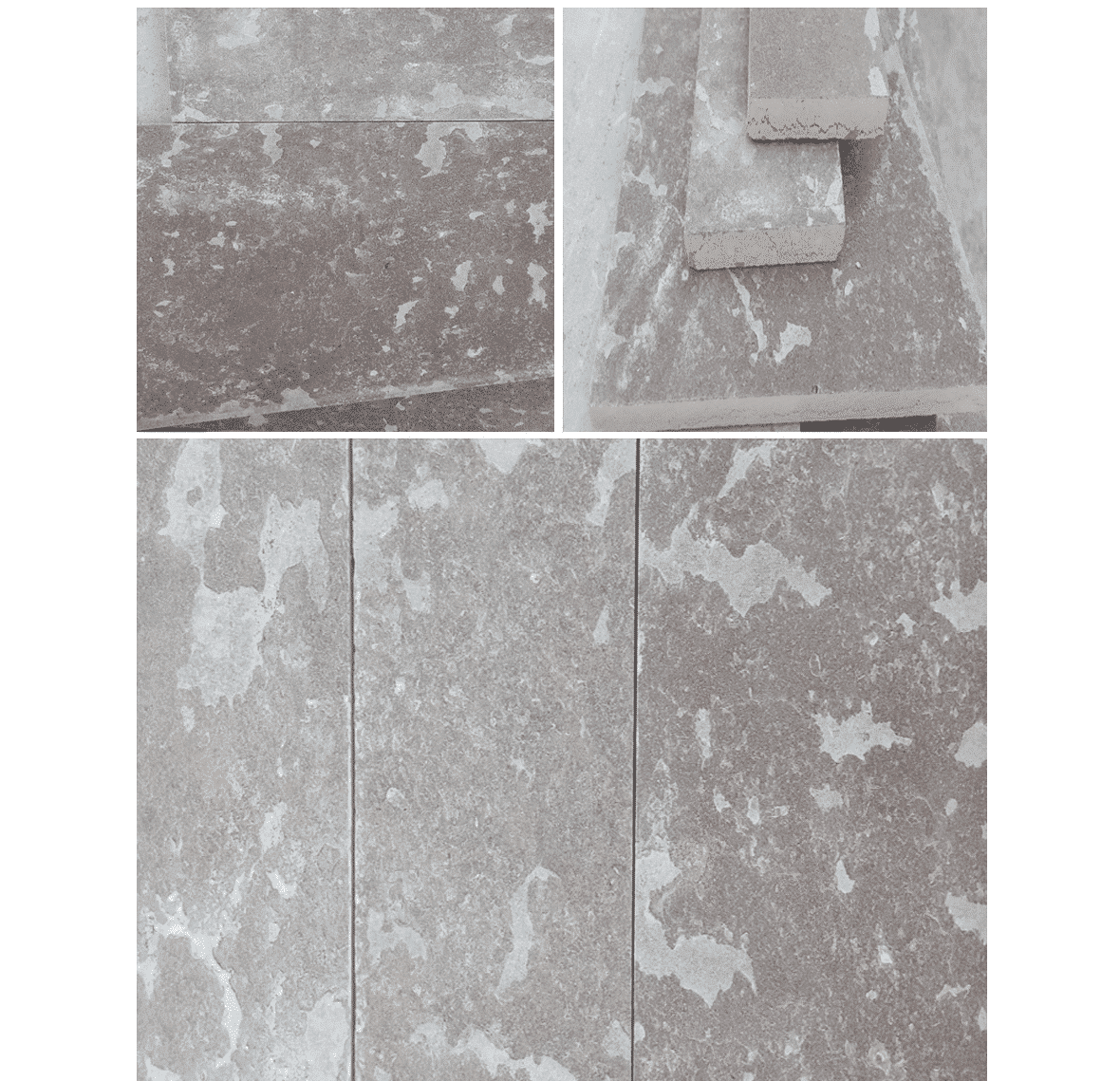 grey marble flammed