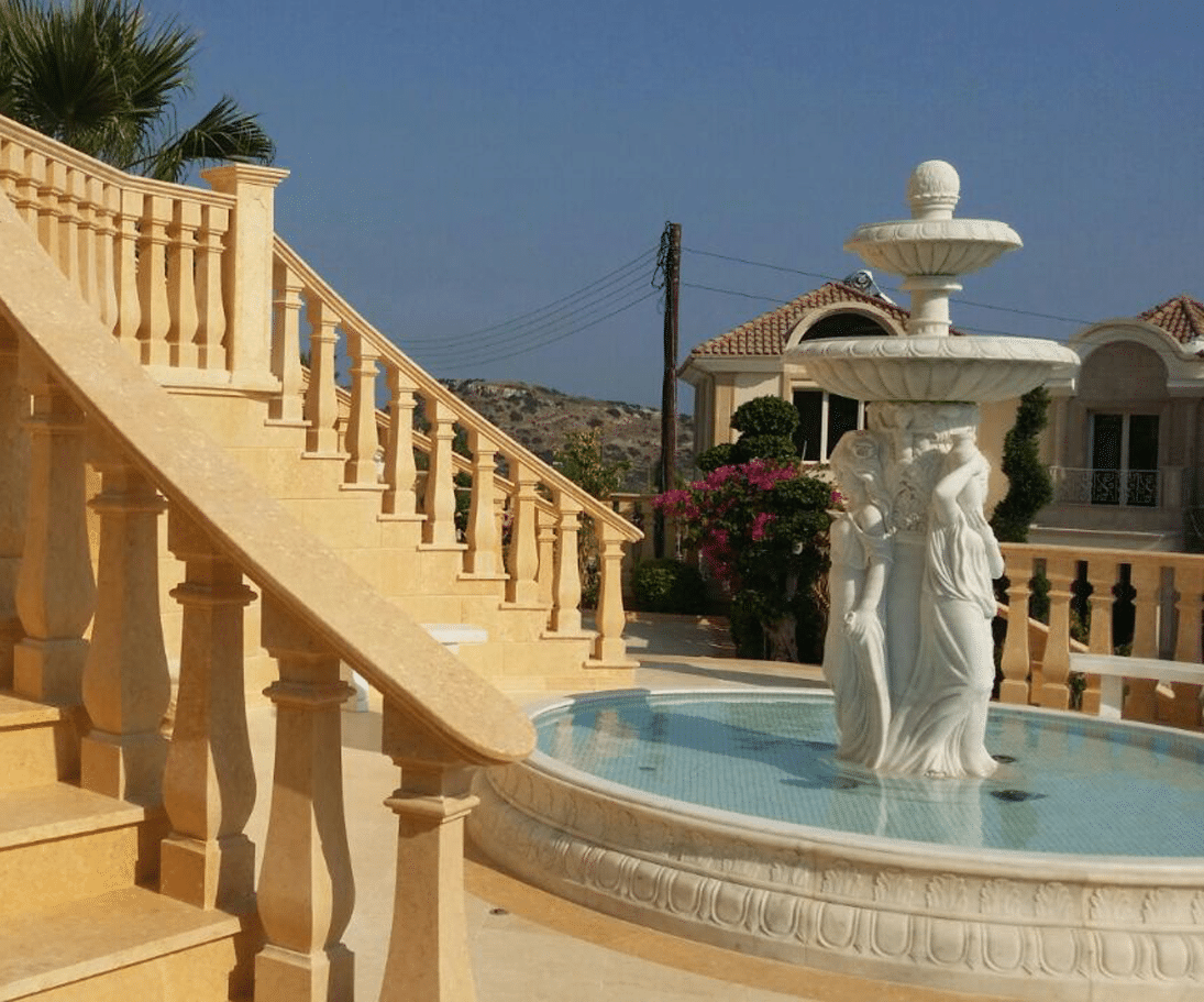 marble waterfountain arts