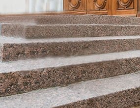 Red Aswan Steps